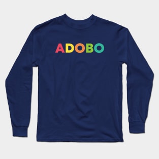 adobo texts Long Sleeve T-Shirt